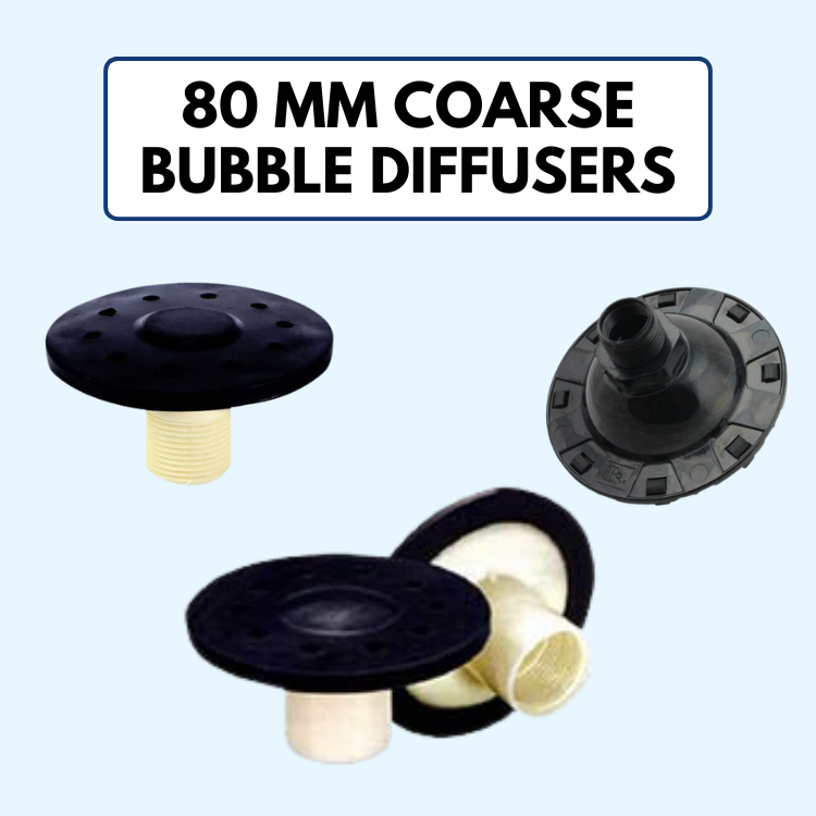 80mm Coarse Bubble Diffusers