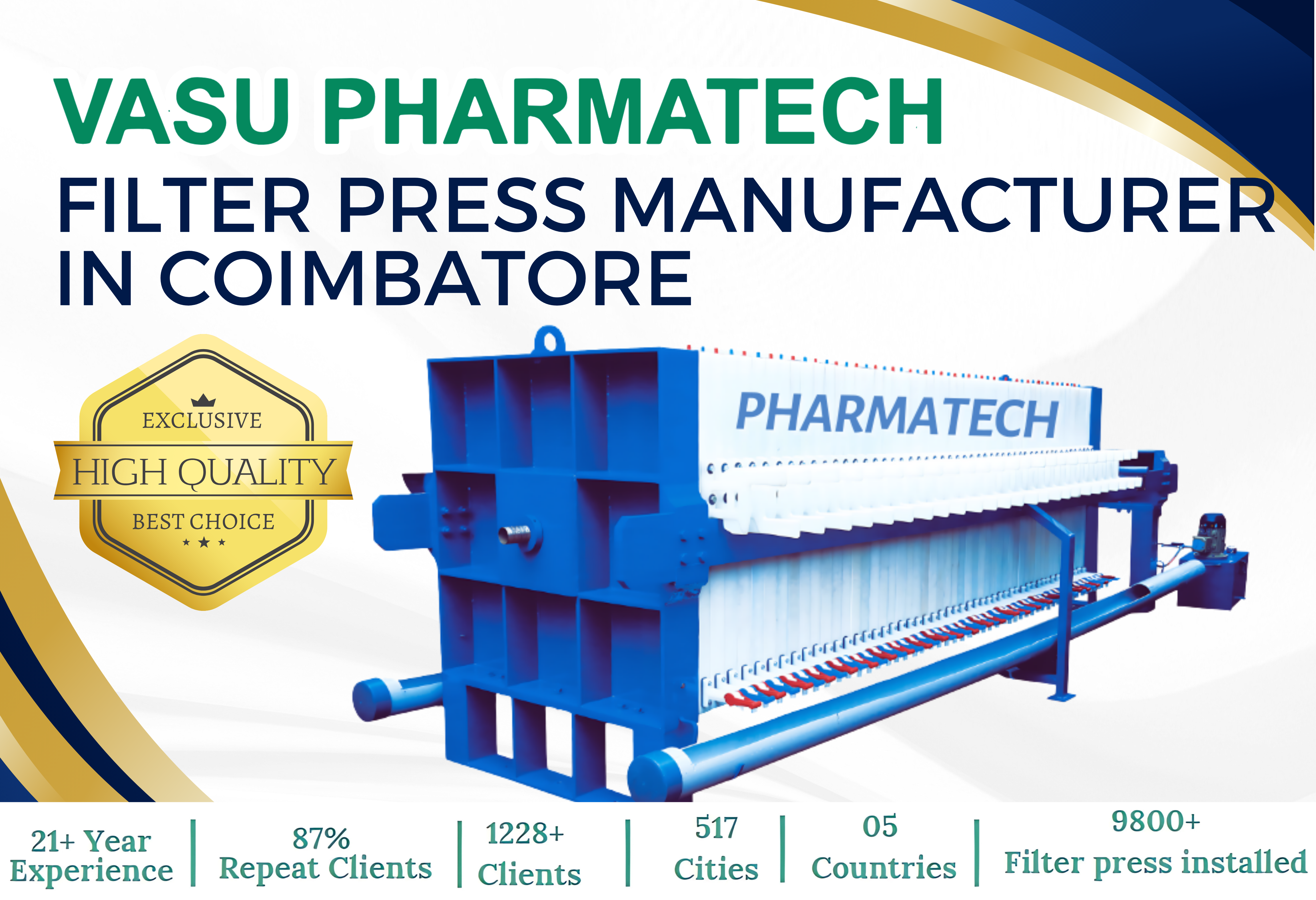 Filter Press Manufacturer in Coimbatore