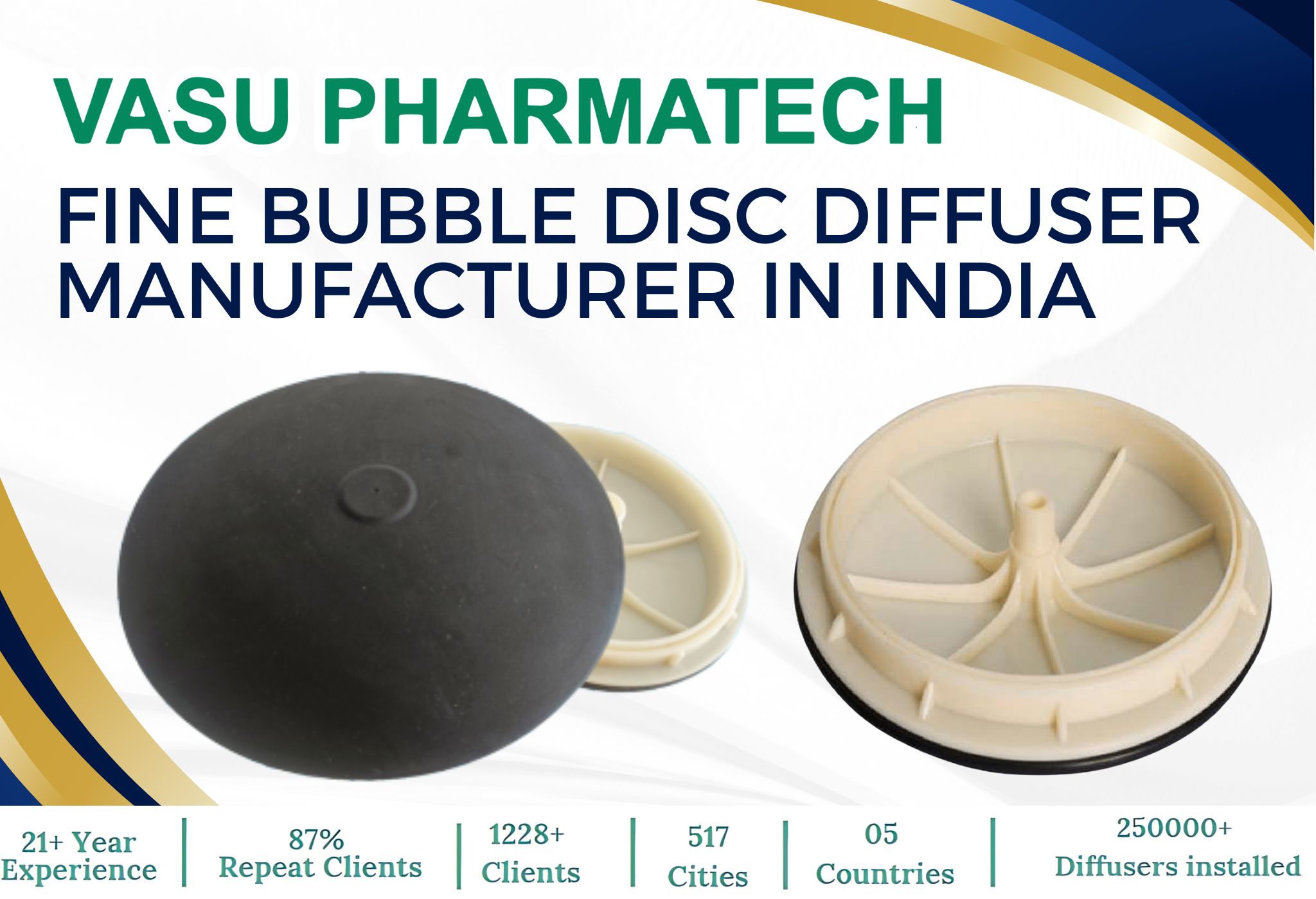 Fine Bubble Disc Diffuser Manufacturer in India