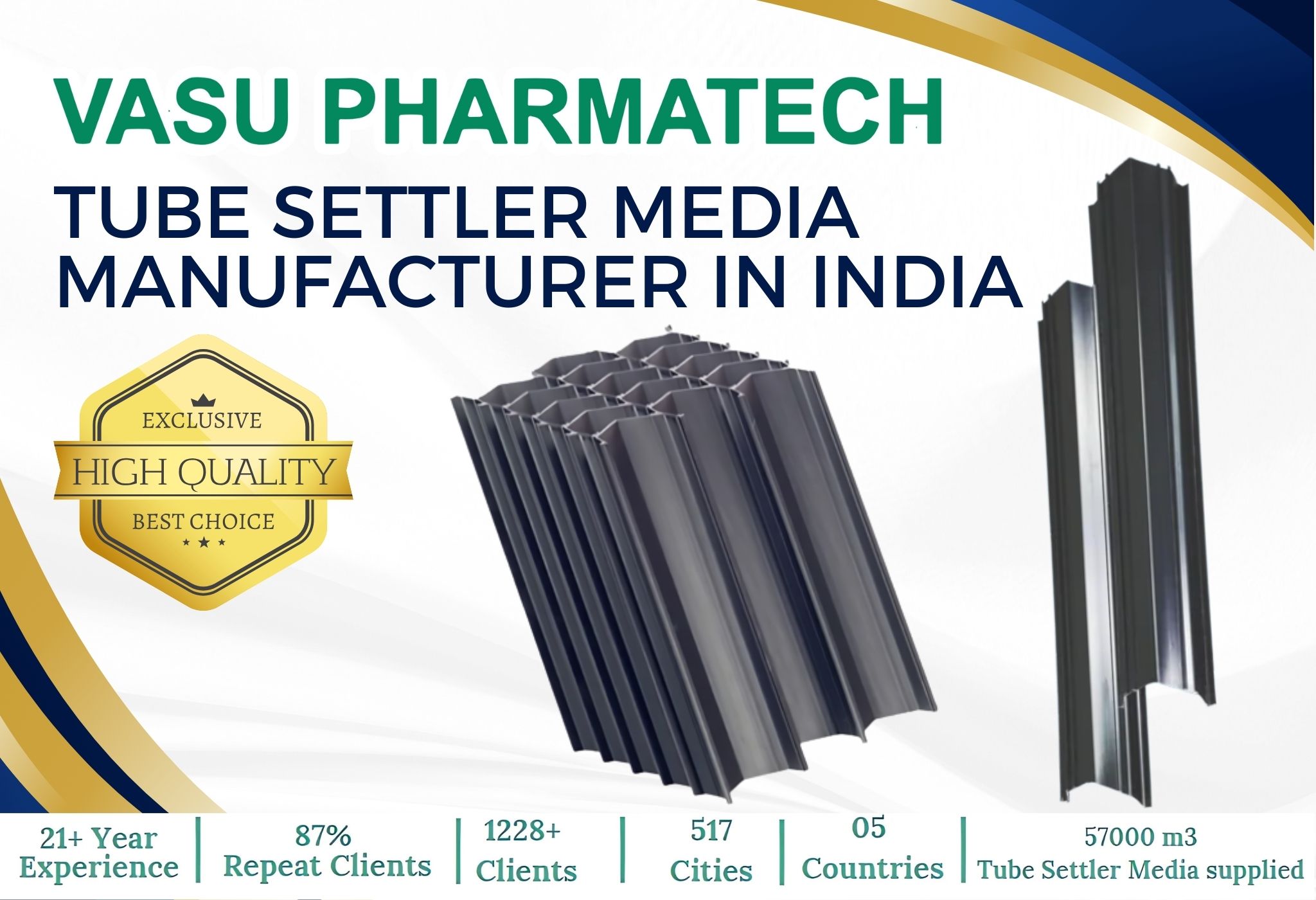 Tube Settler Media Manufacturer in India