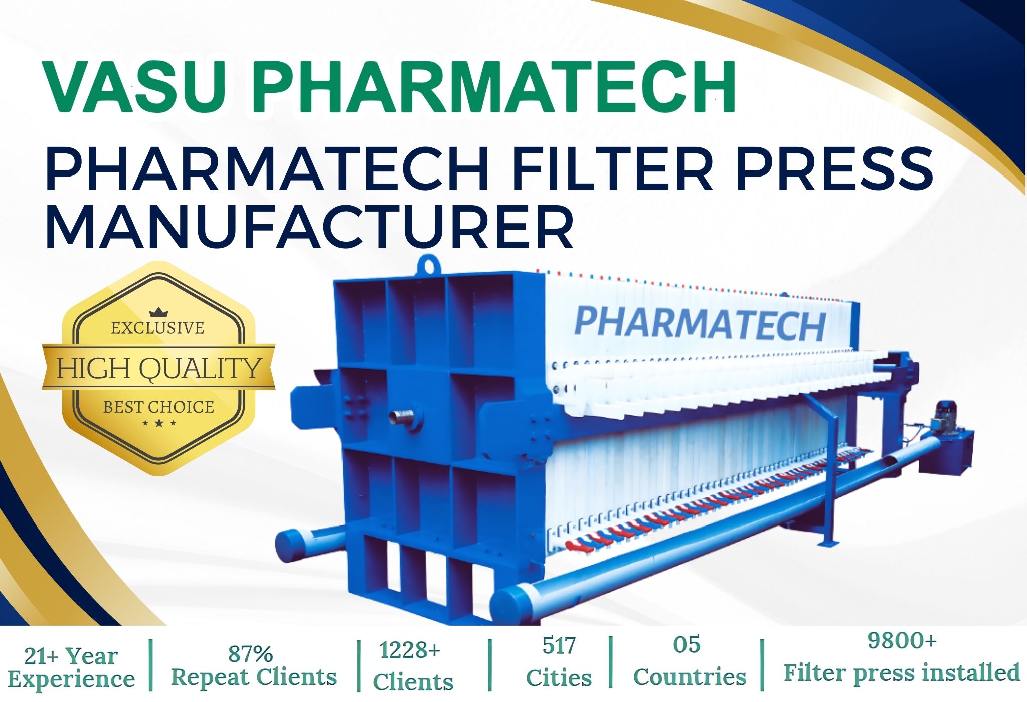 Pharmatech Filter Press Manufacturer