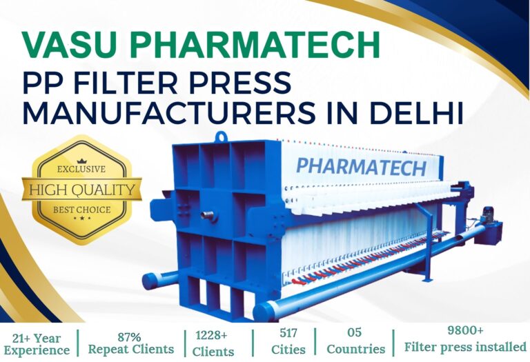 PP Filter Press Manufacturers In Delhi