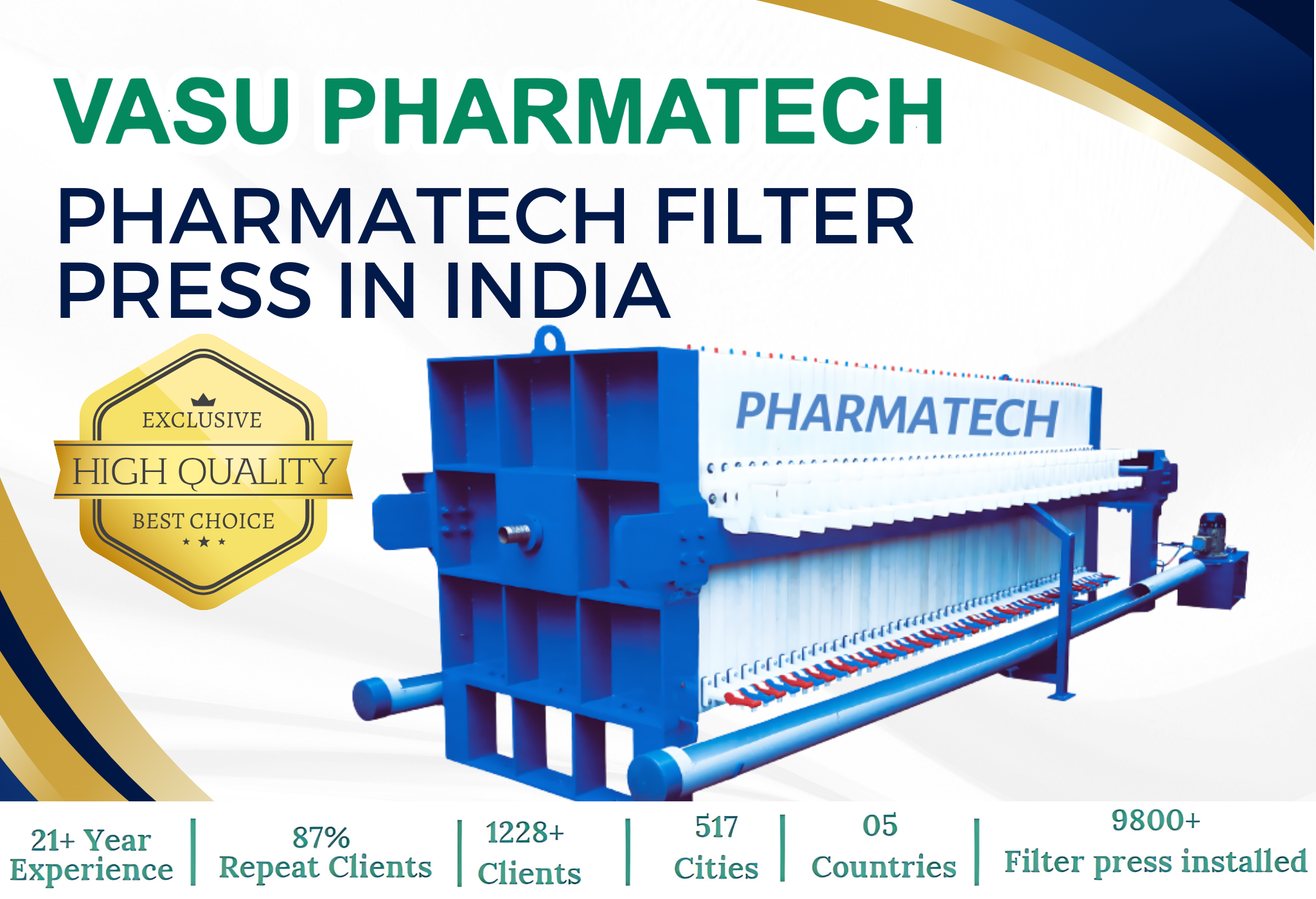 Pharmatech Filter Press in India