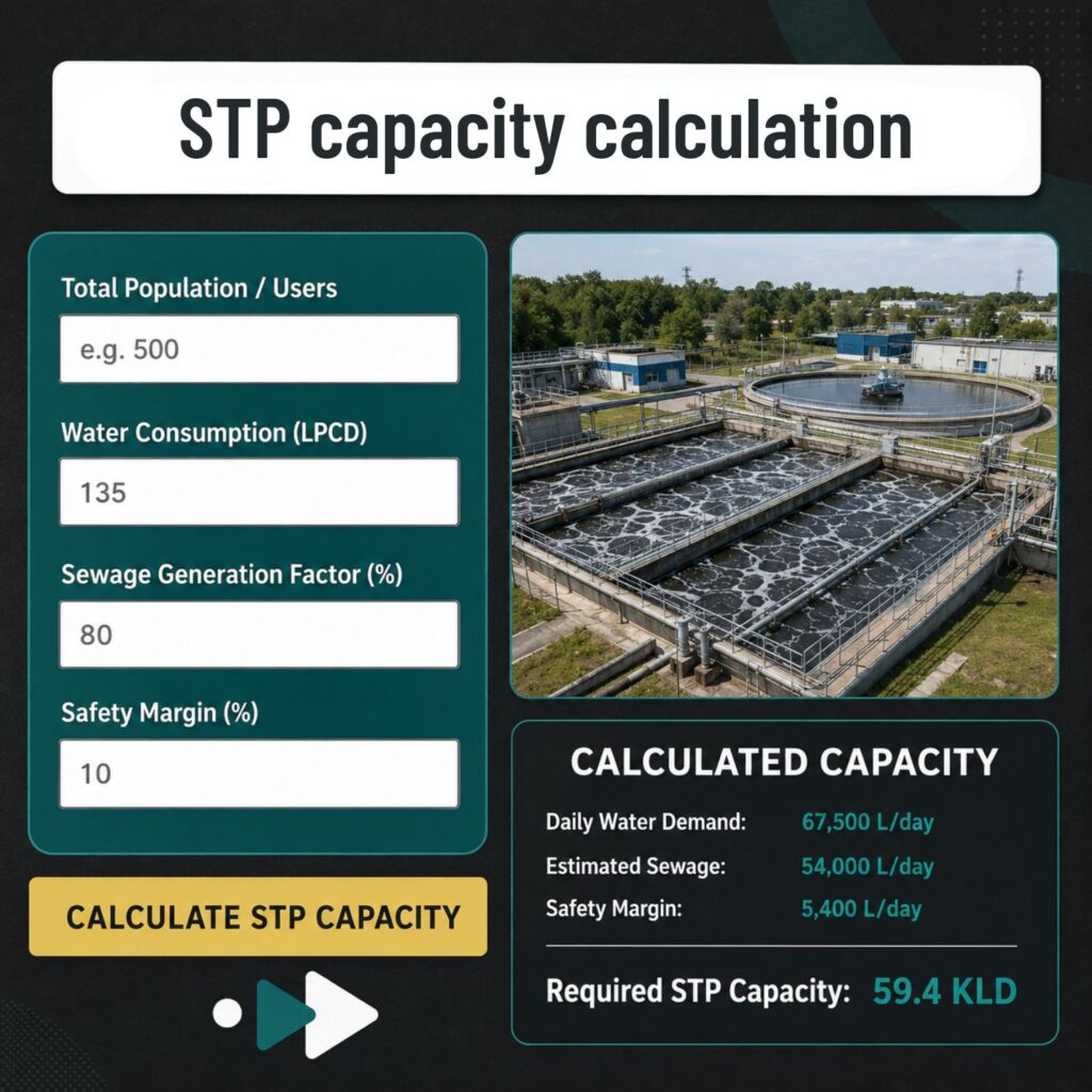 STP capacity calculation
